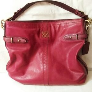 Coach  Plum Hobo Purse